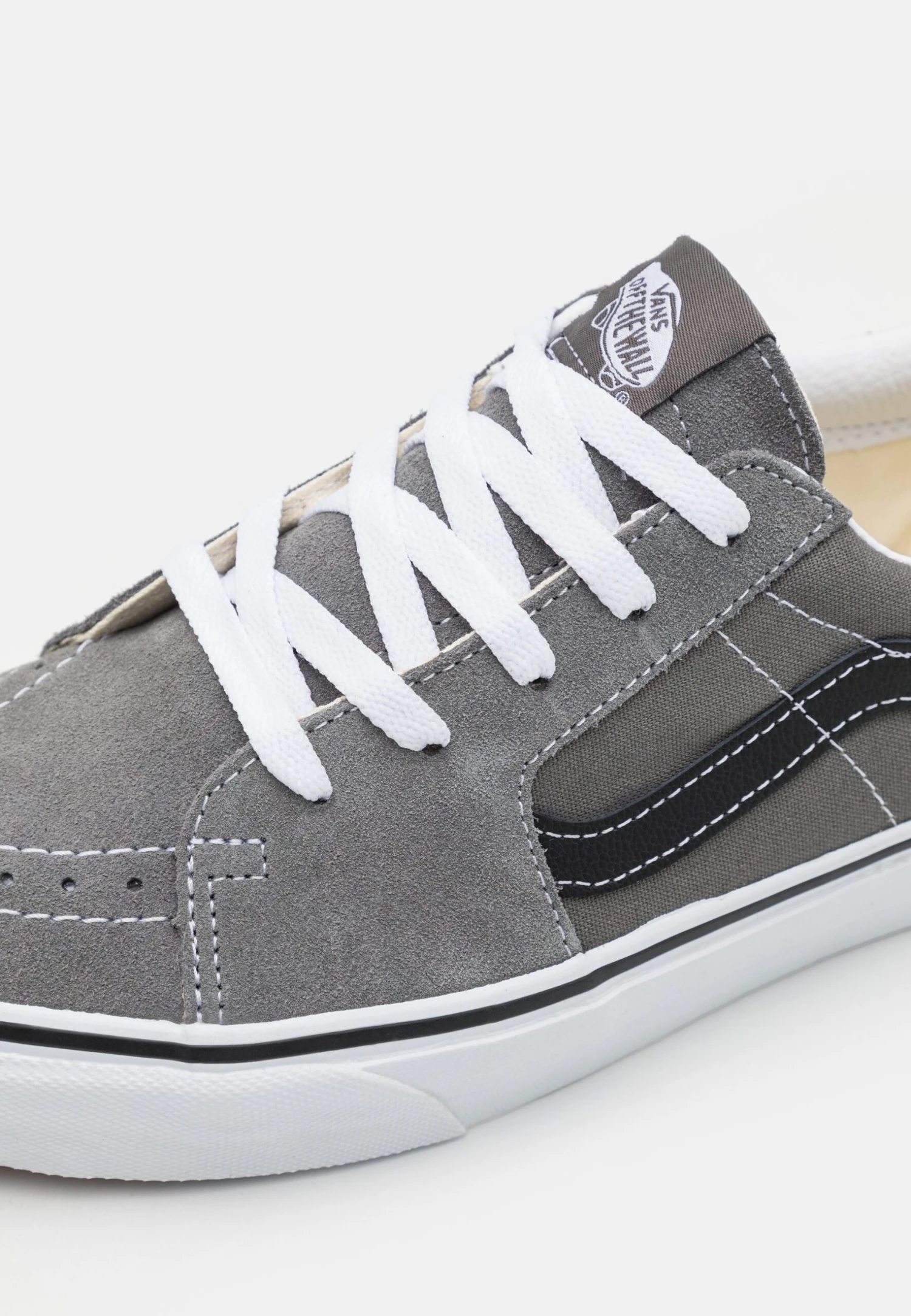 Vans Sk8-Low Unisex - Trainers - Pewter/Black 6 Vans Sk8-Low Unisex - Trainers - Pewter/Black - Image 6