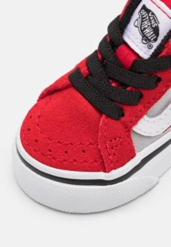 Vans Sk8-Hi Zip - High-Top Trainers - Ferocious Flame Racing Red/Black -Shoe Zone Store 039a7c7fce154231b1592b817bb40564