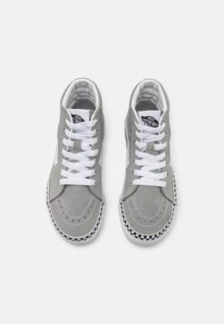 Vans Sk8-Hi Unisex - High-Top Trainers - Foxing Drizzle/True White -Shoe Zone Store 05cf347ac72149beaddf17d3e40a249b