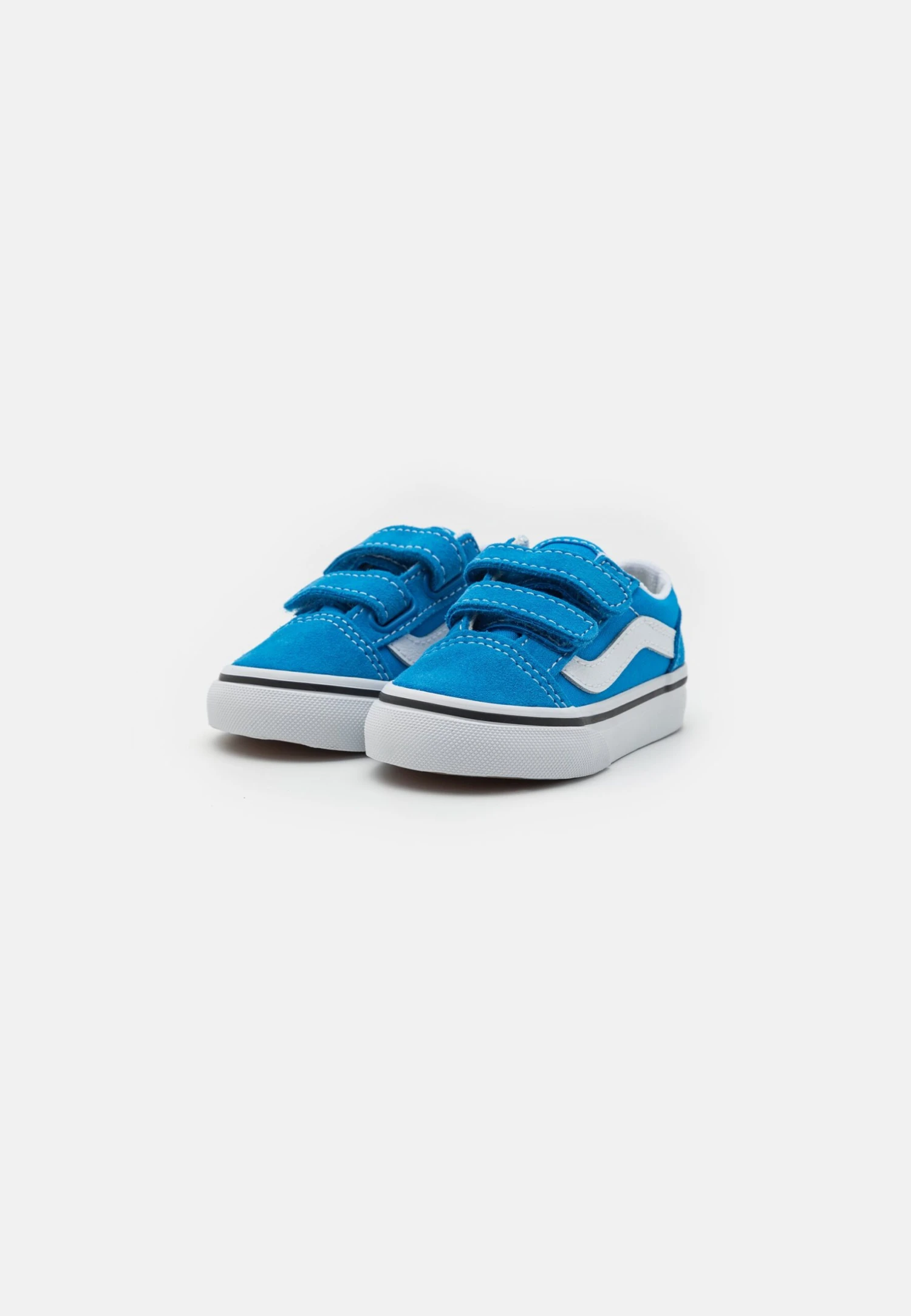 Vans Td Old Skool V Unisex - Trainers - Brilliant Blue 2 Vans Td Old Skool V Unisex - Trainers - Brilliant Blue - Image 2