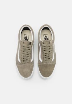 Vans Old Skool Unisex - Trainers - Olive/White -Shoe Zone Store 086b66e7afeb44d4b93cd0ddf30fdca7