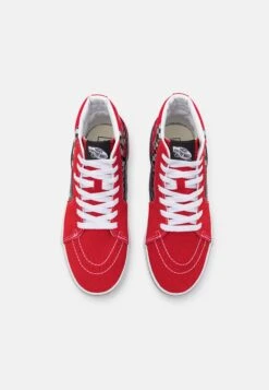 Vans Sk8-Hi Unisex - High-Top Trainers - Red 9 Vans Sk8-Hi Unisex - High-Top Trainers - Red -Shoe Zone Store 0b731ff115c64730882b683007d2debd