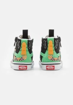 Vans Sk8-Hi Reissue Side Zip Unisex - High-Top Trainers - Green/Black -Shoe Zone Store 0c9d4b0d6d18497eae40c3d15ae59f9b