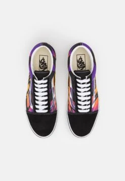 Vans Old Skool Unisex - Trainers - Black/Multi-Coloured -Shoe Zone Store 0dd3b2fb7ce24c78ad2629b729c9e852