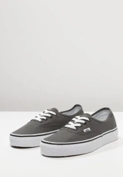 Vans Ua Authentic - Trainers - Pewter/Black -Shoe Zone Store 1646a92cab824ad4bb8431ac5a001378