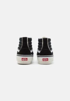 Vans Sk8 Reconstruct Unisex - High-Top Trainers - Black/True White -Shoe Zone Store 17b04a2576b348f8a178a21000d36e20