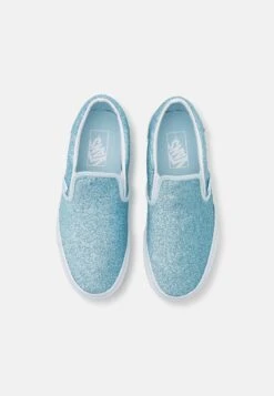 Vans Classic- Slip-Ons - Delicate Blue/True White -Shoe Zone Store 18c52306893440d78d1257ed6ea37d5a