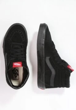 Vans Sk-Hi - High-Top Trainers - Black -Shoe Zone Store 21427f5f3a9d42f0a08dfc20e6280319