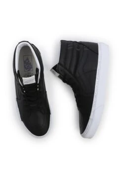 Vans Sk8 Hi Unisex - High-Top Trainers - (Divine) Black/True White -Shoe Zone Store 263c5c1490f44a548d7fcaf3a1a9036a