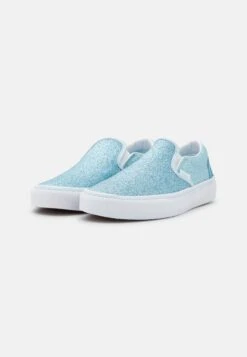 Vans Classic- Slip-Ons - Delicate Blue/True White -Shoe Zone Store 2b76f72cdd3e4110ac87a8e1897777e6