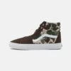 Vans Sk-Hi - High-Top Trainers - Dark Brown/Multi-Coloured/White