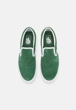 Vans Classic Slip On Unisex - Slip-Ons - Club Green/White -Shoe Zone Store 3040fe07981247f9bc0385c7921c6ade