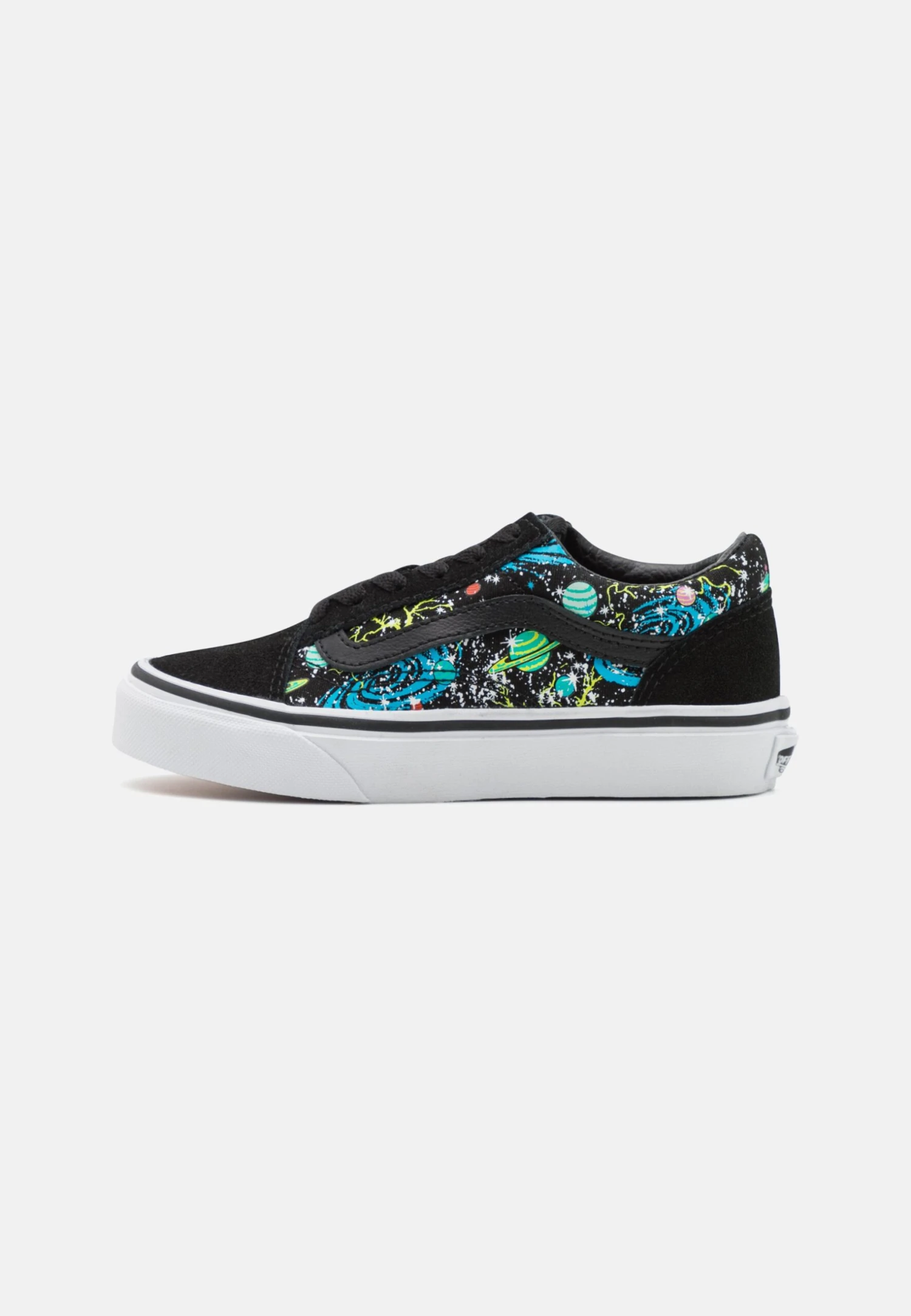 Vans Uy Old Skool Unisex - Trainers - Cosmic Glow Black/True White 1 Vans Uy Old Skool Unisex - Trainers - Cosmic Glow Black/True White