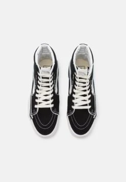 Vans Sk8 Reconstruct Unisex - High-Top Trainers - Black/True White -Shoe Zone Store 3594569e0cf24147a24215082d7b8066