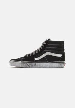 Vans Sk-Hi - High-Top Trainers - Stressed Black/White