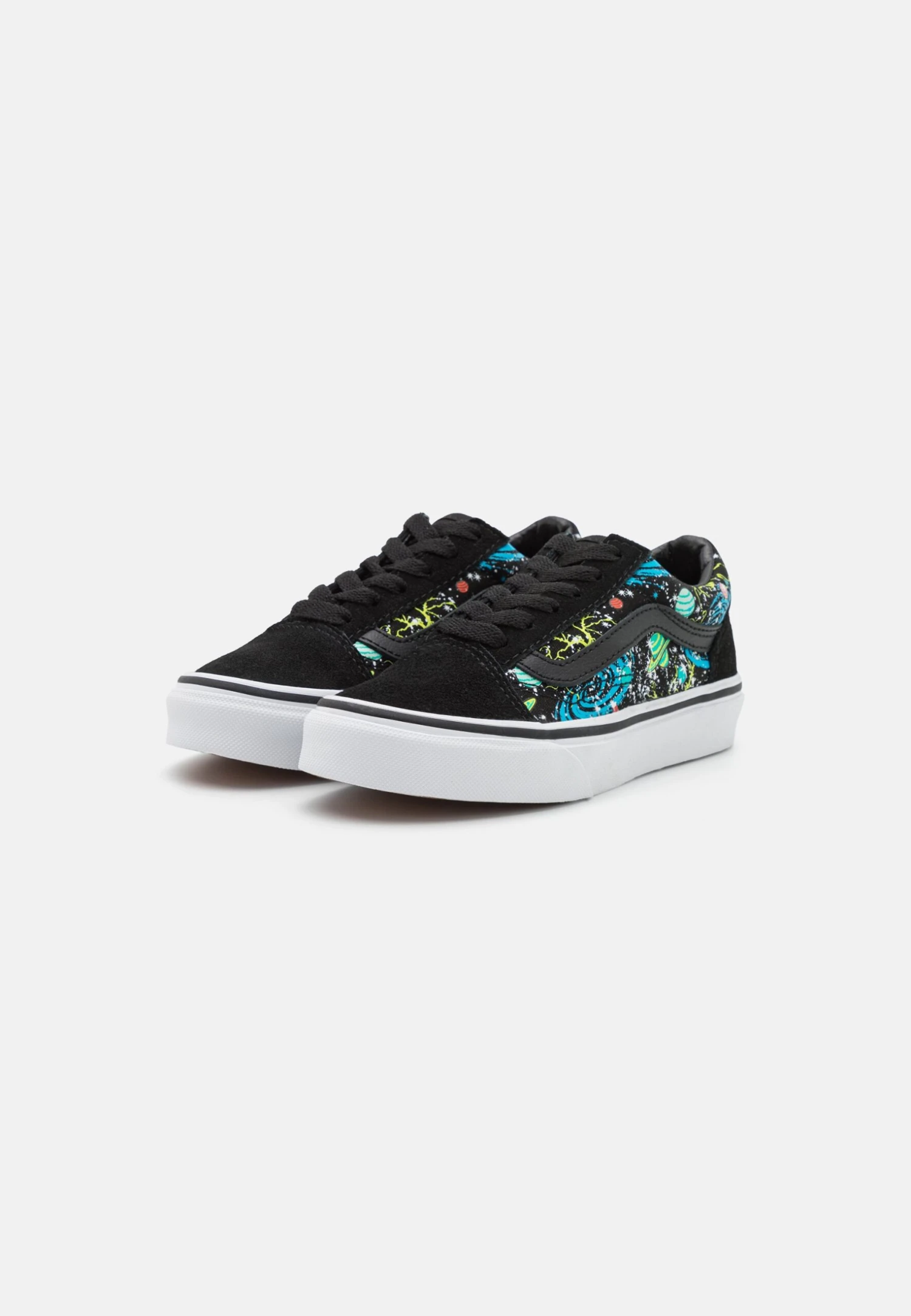 Vans Uy Old Skool Unisex - Trainers - Cosmic Glow Black/True White 2 Vans Uy Old Skool Unisex - Trainers - Cosmic Glow Black/True White - Image 2