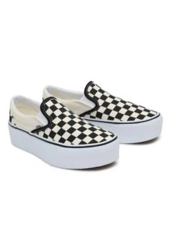 Vans Classic Stackform - Slip-Ons - Black -Shoe Zone Store 3c88c5c49c404818952cd0edeb77ad83