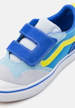 Vans Comfycush New Skool Unisex - Trainers - Blue -Shoe Zone Store 4001adde5fb542b7af71eacb39142394