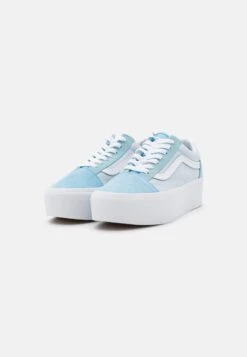 Vans Old Skool Stackform - Trainers - Color Block Blue -Shoe Zone Store 42500a9e36c442c2a048fc87ba670a23