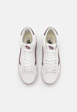Vans Mid Skool 37 Unisex - High-Top Trainers - Blanc De Blanc/Port Royale -Shoe Zone Store 443dcae073ce43bf85ddaef34b26efec