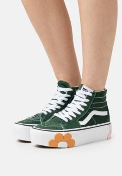 Vans Sk8 Tapered Stackform - High-Top Trainers - Green/Multi-Coloured