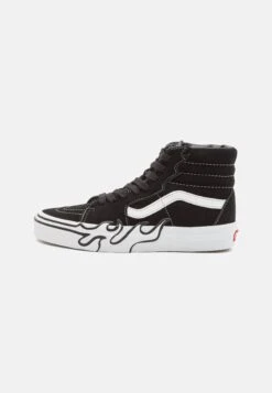 Vans Sk8-Hi Flame Unisex - High-Top Trainers - Black/White