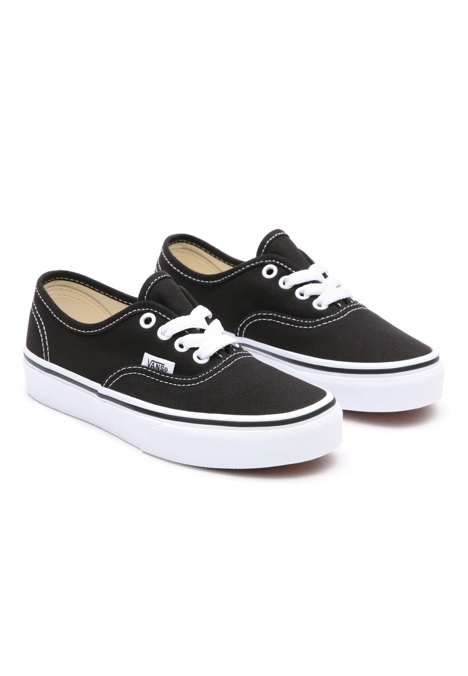 Vans Authentic - Trainers - Black True White 1 Vans Authentic - Trainers - Black True White