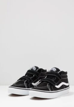Vans Sk8 Mid Reissue Unisex - High-Top Trainers - Black/True White -Shoe Zone Store 4e9230d651bc44b8b17e282cbd051127