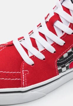Vans Sk8-Hi Unisex - High-Top Trainers - Red 11 Vans Sk8-Hi Unisex - High-Top Trainers - Red -Shoe Zone Store 4e9d247b965346d09adadf2b34e875ef