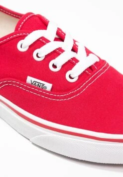 Vans Authentic - Trainers - Red -Shoe Zone Store 4ed4c02c4ac147ee90ff2851d44062cd