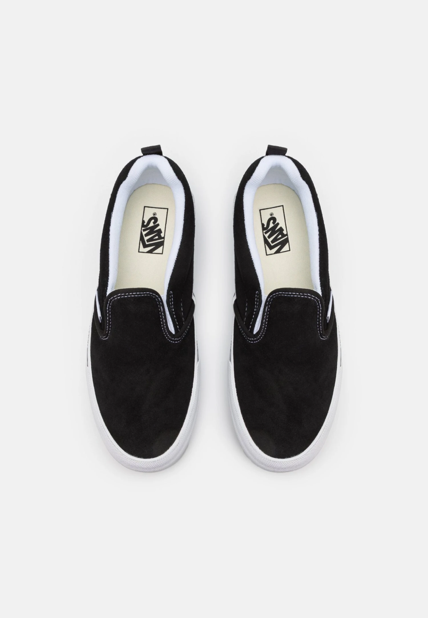 Vans Knu Slip Unisex - Slip-Ons - Black/True White 4 Vans Knu Slip Unisex - Slip-Ons - Black/True White - Image 4