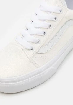 Vans Old Skool Unisex - Trainers - Glitter White -Shoe Zone Store 53dceb591f6343808060de4e878397b2