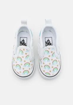 Vans Slip-On Unisex - Slip-Ons - True White/Multi-Coloured 9 Vans Slip-On Unisex - Slip-Ons - True White/Multi-Coloured -Shoe Zone Store 56151655c1834be181f15196e1efb4f1