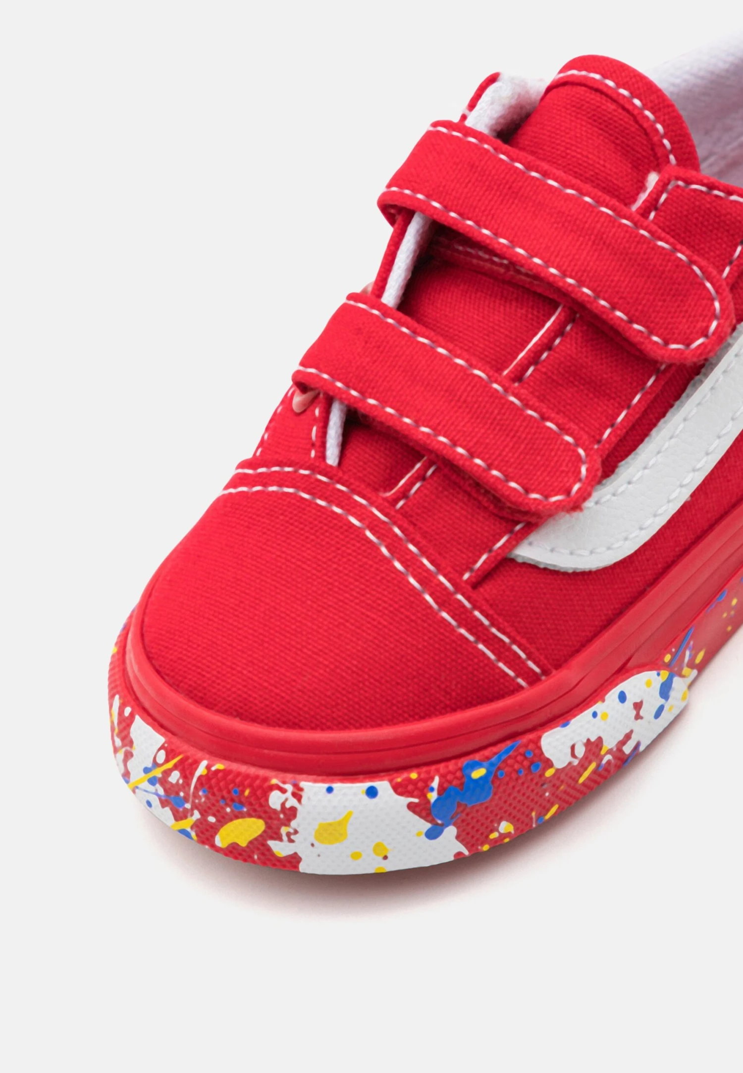 Vans Old Skool Unisex - Trainers - Paint Splatter Racing Red 6 Vans Old Skool Unisex - Trainers - Paint Splatter Racing Red - Image 6