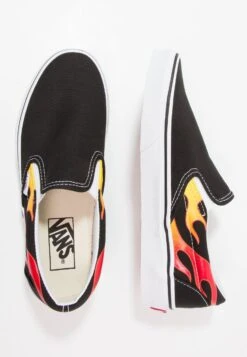 Vans Classic Slip-On- Slip-Ons - Black/True White -Shoe Zone Store 5c3ba2b63d394cd3a2b38a4cf32e465d