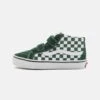 Vans Sk8 Mid Reissue Unisex - High-Top Trainers - Dark Green/White