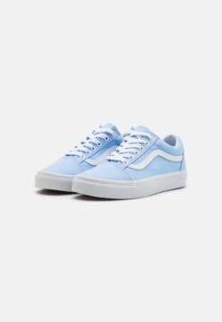 Vans Old Skool Unisex - Trainers - Pastel Blue -Shoe Zone Store 639486c567db49a495ddba705c549bd5
