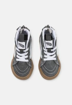 Vans Sk8-Hi Zip Unisex - High-Top Trainers - Grey/True White 9 Vans Sk8-Hi Zip Unisex - High-Top Trainers - Grey/True White -Shoe Zone Store 6a9510b3cf3d4a58a91fc0f8b5b4ec30