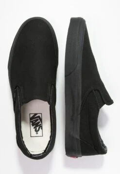 Vans Ua Classic Slip-On Unisex - Slip-Ons - Black -Shoe Zone Store 6aa283c15d604527bd272c22a3faa763