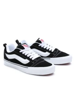 Vans Knu Skool Unisex - Skate Shoes - Black True White -Shoe Zone Store 737ad719cae247bea03217edab613e34