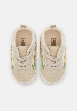 Vans Old Skool Unisex - First Shoes - Beige/Multi-Coloured -Shoe Zone Store 7ec686d0f22b445cb0c658119e8d4d8f