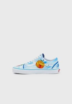 Vans Old Skool Unisex - Trainers - Light Blue/White/Multi-Coloured -Shoe Zone Store 88bee5f14538413d8e0f4e868aa08765