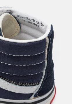 Vans Sk8 Reconstruct Unisex - High-Top Trainers - Navy/White -Shoe Zone Store 890f9392d93f4ad9b7db46f1021f8162