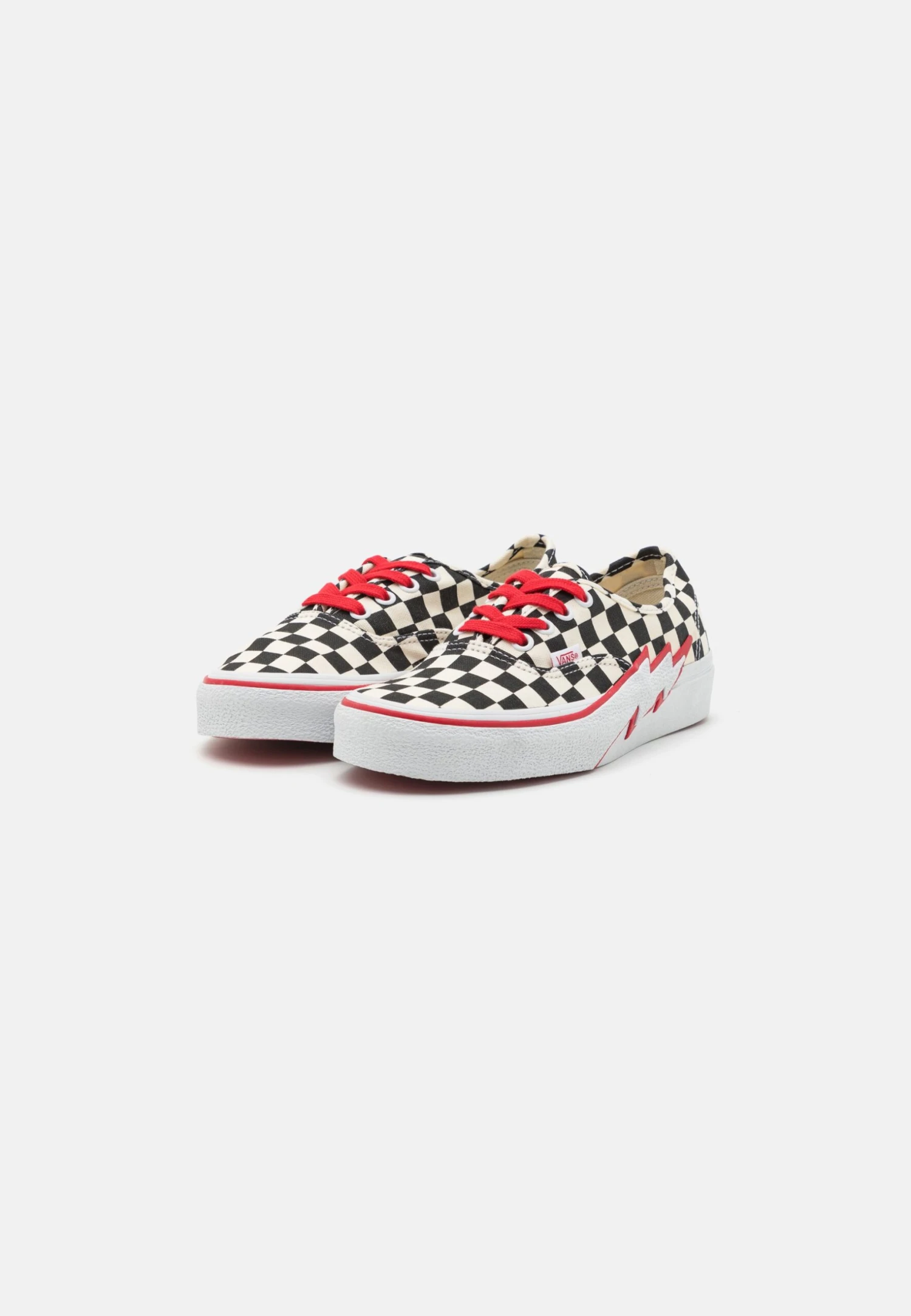 Vans Authentic Bolt Unisex - Trainers - Black/White/Red 2 Vans Authentic Bolt Unisex - Trainers - Black/White/Red - Image 2