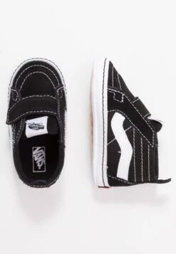 Vans In Sk8-Hi Crib Unisex - First Shoes - Black/True White