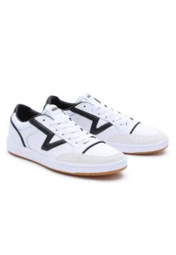 Vans Lowland Unisex - Trainers - Court True White/Black -Shoe Zone Store 90ee4090d1fa4832b830a23565599730