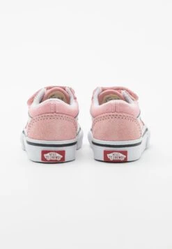Vans Td Old Skool Unisex- Trainers - Powder Pink/True White -Shoe Zone Store 924e305b795840059cf2ac288c38f3aa