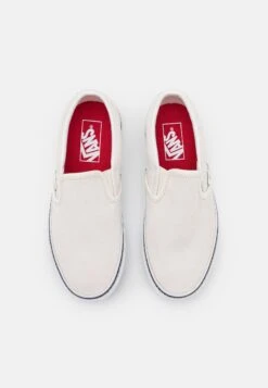 Vans Classic Slip On Unisex - Slip-Ons - Light Gray/White -Shoe Zone Store 950b0d7670fc49c1a3cfc733d7084cda