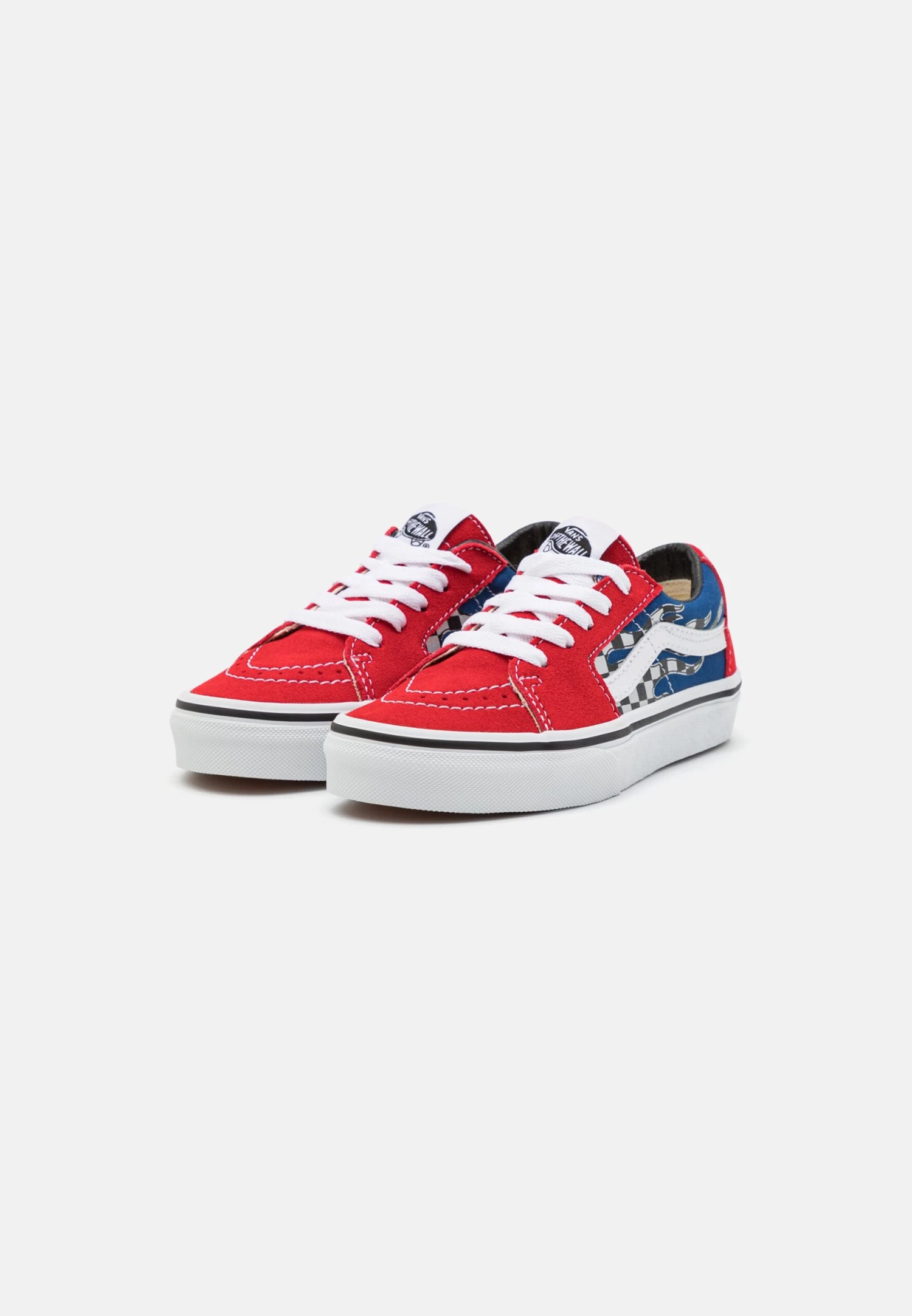 Vans Sk8 Low Unisex - Trainers - Reflect Check Flame Multi 2 Vans Sk8 Low Unisex - Trainers - Reflect Check Flame Multi - Image 2