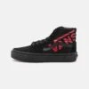 Vans Sk8 Unisex - High-Top Trainers - Black/Red